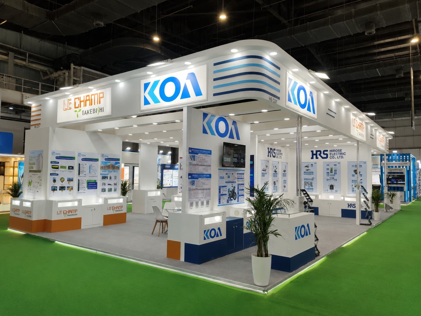 KOA Speer · Hirose exhibition stand