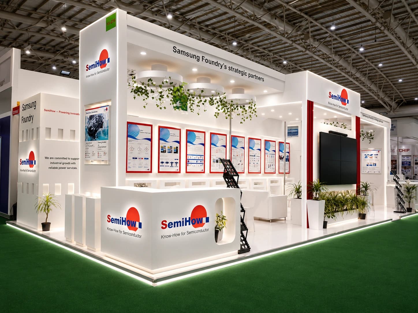 SemiHow exhibition stand